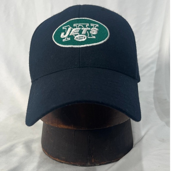 New York Jets NFL Baseball Cap Embroidered Logo Adjustable Back Adult OSFA - Picture 1 of 9